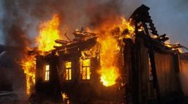 В Хакасии на пожаре погиб мужчина