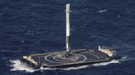 SpaceX успешно приземлила ступень Falcon 9