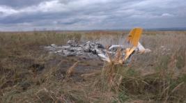 В Красноярске крае разбился только что отремонтированный самолет