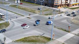 В Абакане изменят режим работы светофора на перекрестке Некрасова-Советская