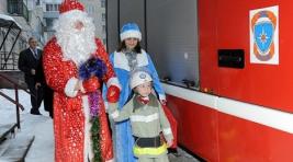Дед Мороз - пожарный: по Абакану прокатится необычный троллейбус