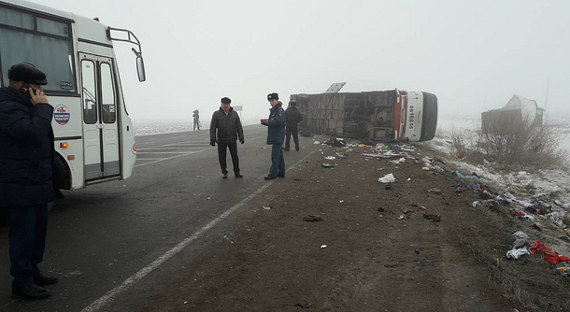 В ДТП в Тюменской области пострадали 13 человек