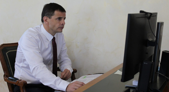 Глава города Абакана Алексей Лемин две недели будет работать в дистанционном режиме