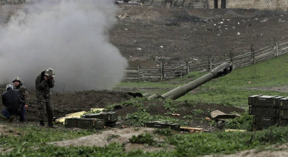 На границе Армении и Азербайджана произошло боестолкновение