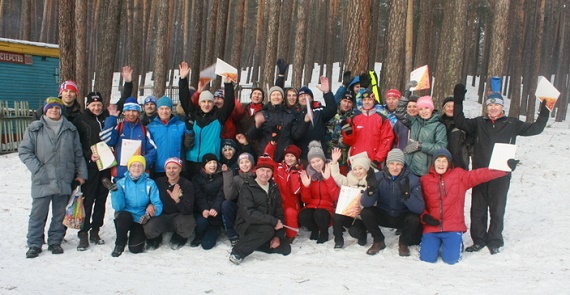 Лыжники-ветераны из Хакасии открыли сезон соревнованиями