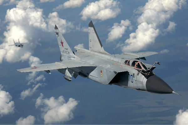 В Красноярском крае разбился боевой МиГ-31