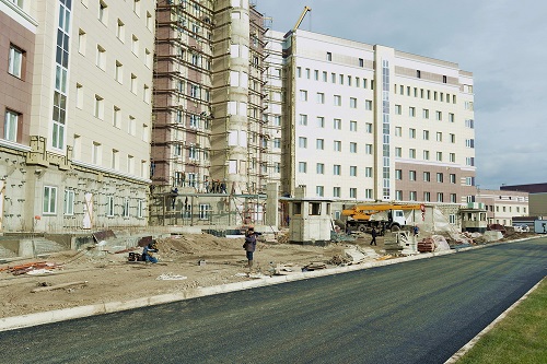 Строительство перинатального центра в Хакасии подходит к концу