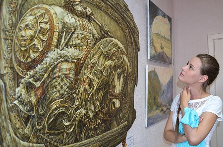 Хакасия встречает международную выставку “Великий шелковый путь”