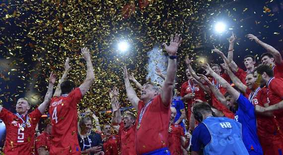 Сборная России победила в чемпионате Европы по волейболу