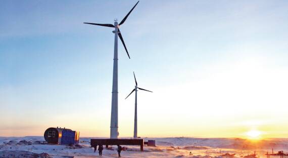 Для Арктики создана специальная ветроэнергетическая установка
