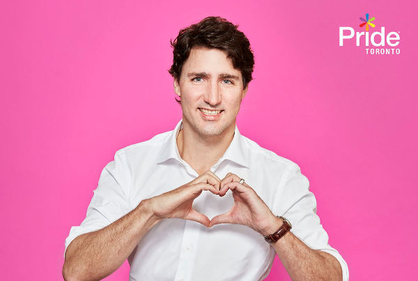 Премьер-министр Канады примет участие в гей-параде "с удовольствием"