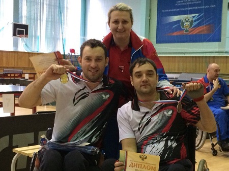 Теннисисты Хакасии завоевали "золото" на Чемпионате России