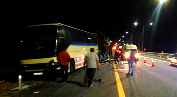 Пять человек погибли при столкновении двух автобусов в Воронежской области