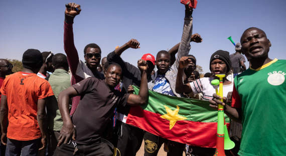 Граждане Буркина-Фасо поддержали госпереворот
