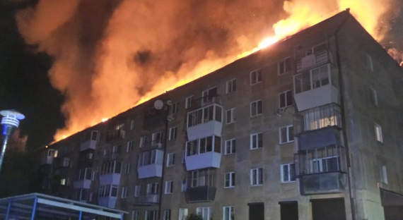 При пожаре в Екатеринбурге погибли два человека