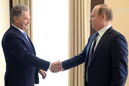 Президенты России и Финляндии договорились сдерживать мигрантов