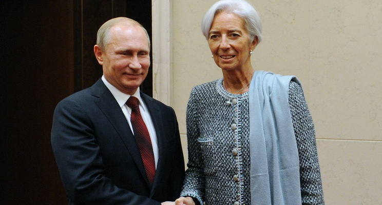 Путин обсудил с главой МВФ проблемы Греции