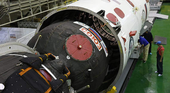 «Роскосмос»: «Союз» не могли просверлить на орбите