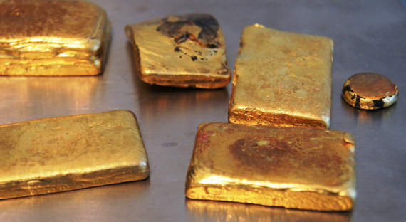 В Забайкалье перехватили 4,6 килограмма золота, направлявшихся в Китай