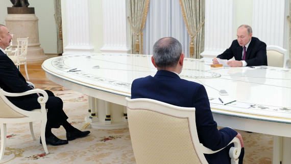 Путин, Алиев и Пашинян провели переговоры по будущему Карабаха