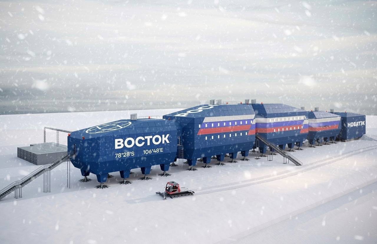 В Антарктиде завершается сборка зимовочного комплекса станции «Восток»