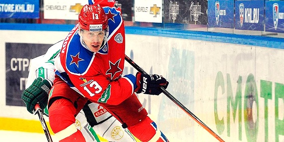 Нападающий Роман Любимов отказался от контракта в НХЛ ради Олимпиады
