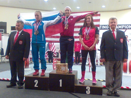 Даниела Колесник взяла серебро юниорского чемпионата мира в Праге