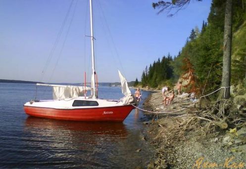 В Омской области перевернулась яхта: два человека пропали