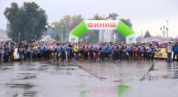В Хакасии состоялся Всероссийский день бега "Кросс нации - 2019"