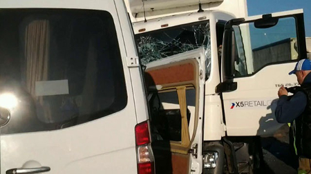 Авария в Нижегородской области произошла по вине водителя автобуса