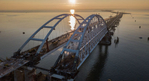 Украинские власти отметили «проседание» Крымского моста