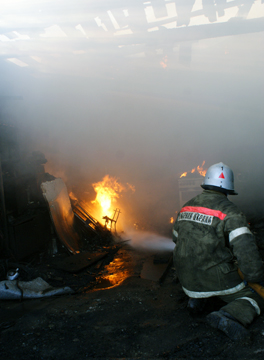 В прошлые сутки в Хакасии горели частные дома