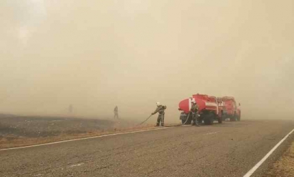 Сомнительный рекорд в Хакасии по количеству пожаров