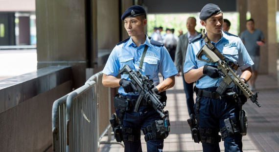 В Гонконге задержали бомбистов-самодельщиков