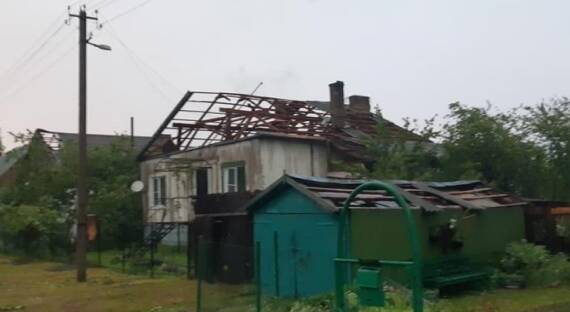 В Псковской области бушевал урраган
