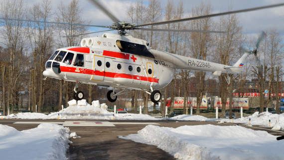 Санитарный Ми-8 совершил аварийную посадку на Чукотке