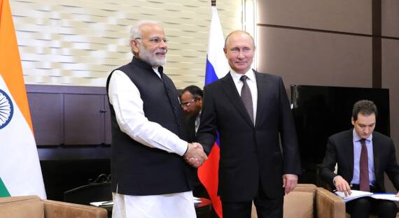 Путин встретится с премьером Индии Нарендрой Моди
