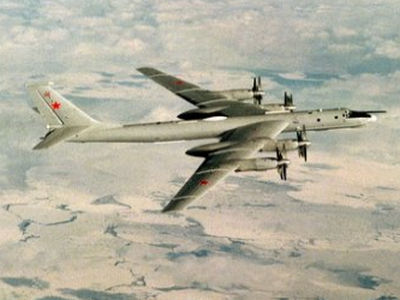 Истребители США пытались напугать и перехватить российские ТУ-95 в Тихом океане