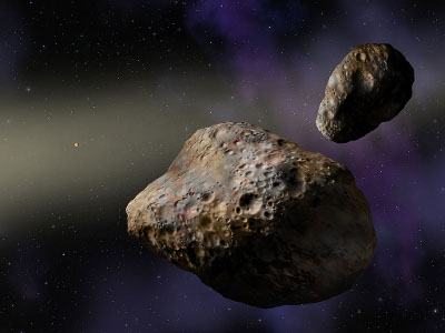 Сразу три астероида пролетят в четверг рядом с Землей
