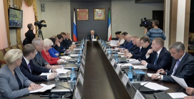 Виктор Зимин провёл заседание Совета развития при Главе Хакасии