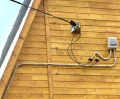 Как провести электропроводку на даче
