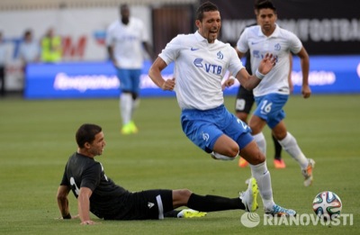 Динамо сыграл в ничью с Хапоэлем - 1:1 (ВИДЕО)