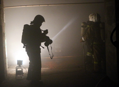В Черногорске пожарные спасли десять человек