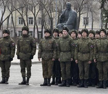 В Хакасии прошла первая репетиция Парада Победы