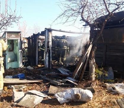 Одиннадцать возгораний тушили в Хакасии в минувшие сутки