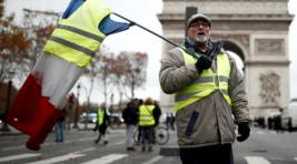 В Париже прошли погромы во время очередной акции «желтых жилетов»