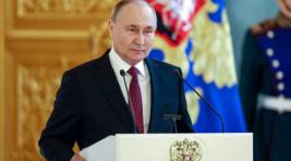Путин поблагодарил россиян за активную позицию на выборах