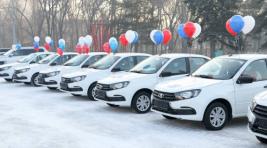 Больницы Хакасии получили новые автомобили