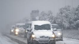 Автотрассу "Абакан - Красноярск" заносит снегом