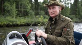 Западные СМИ устроили из отдыха Путина в Туве шоу (ФОТО)